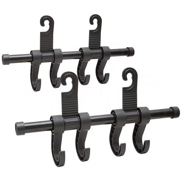 Headrest Multi-Hanger 4 Hook, PK 2, Maxsa Innovations, Mfr#: 25544